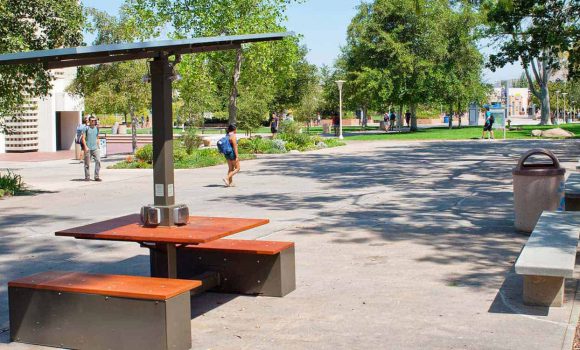 , Outdoor Classrooms With Solar Tables, Sunbolt