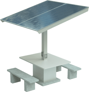 Velocity Solar Workstation and Charging Solution