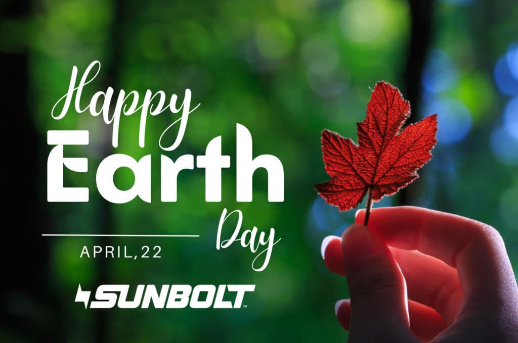 Happy Earth Day Sunbolt