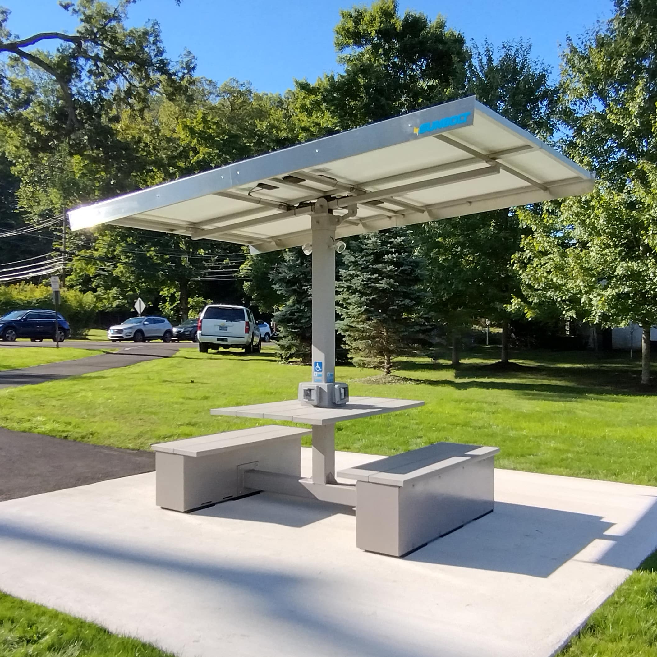 Multiple Device Charging Kiosk for Indoor and Outdoor Events