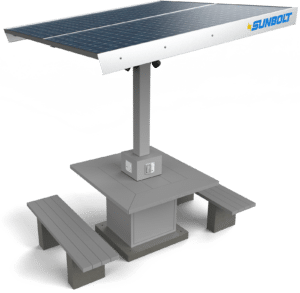 Velocity Solar Workstation and Charging Solution