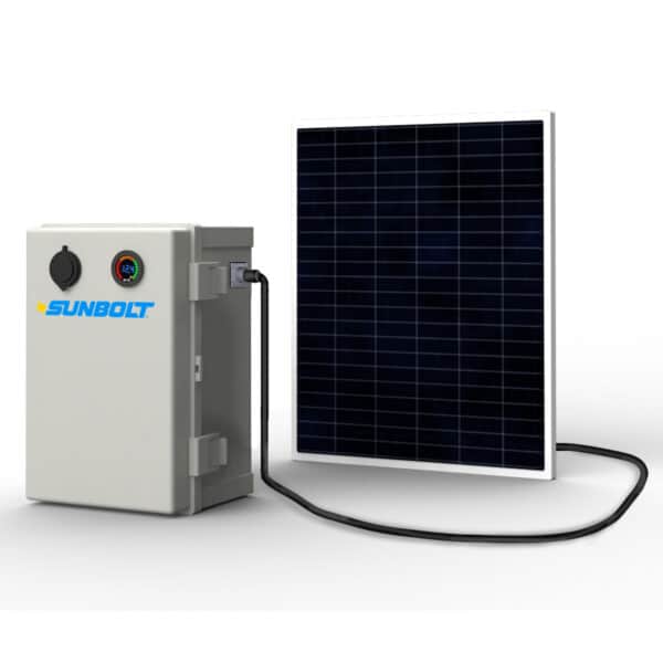 Backyarder LV1 Portable Solar Power Generator Kit & Device Charger