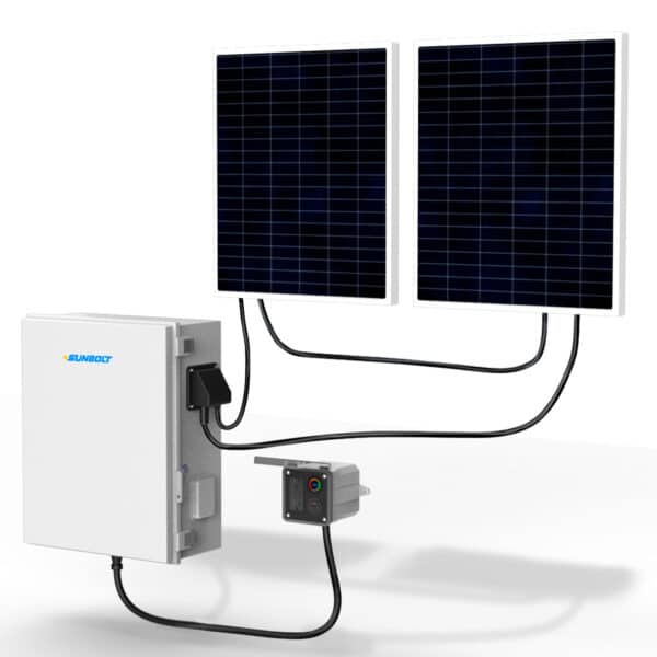 Backyarder LV3 Portable Solar Power Generator Kit & Device Charger